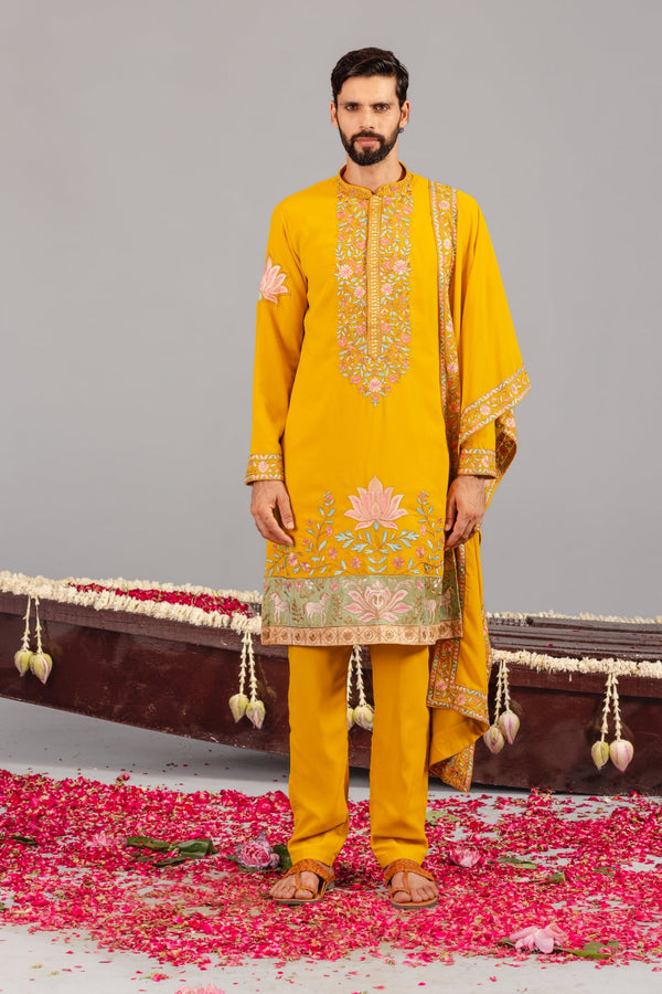 Royal Darbar Haldi Kurta Set