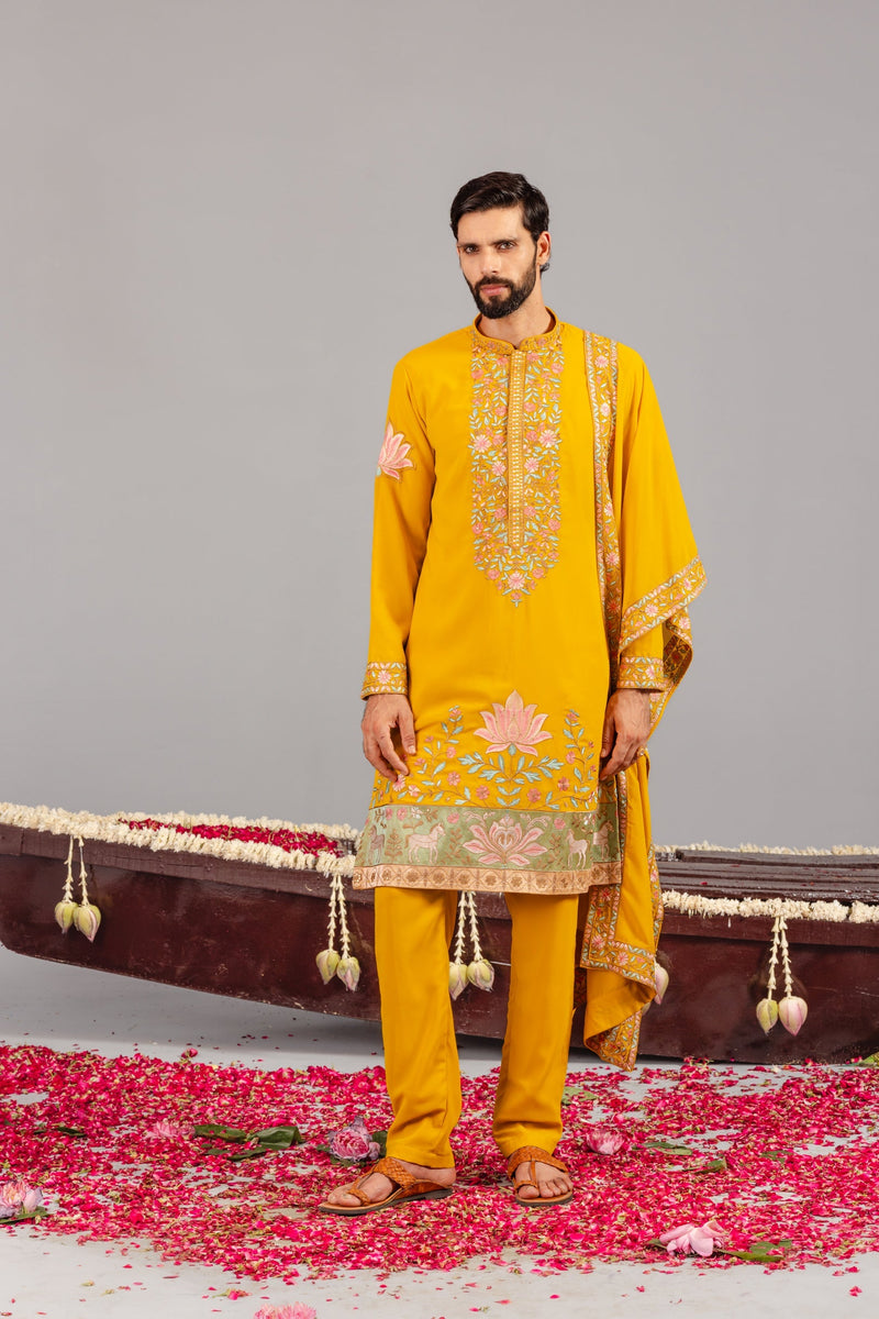 Royal Darbar Haldi Kurta Set