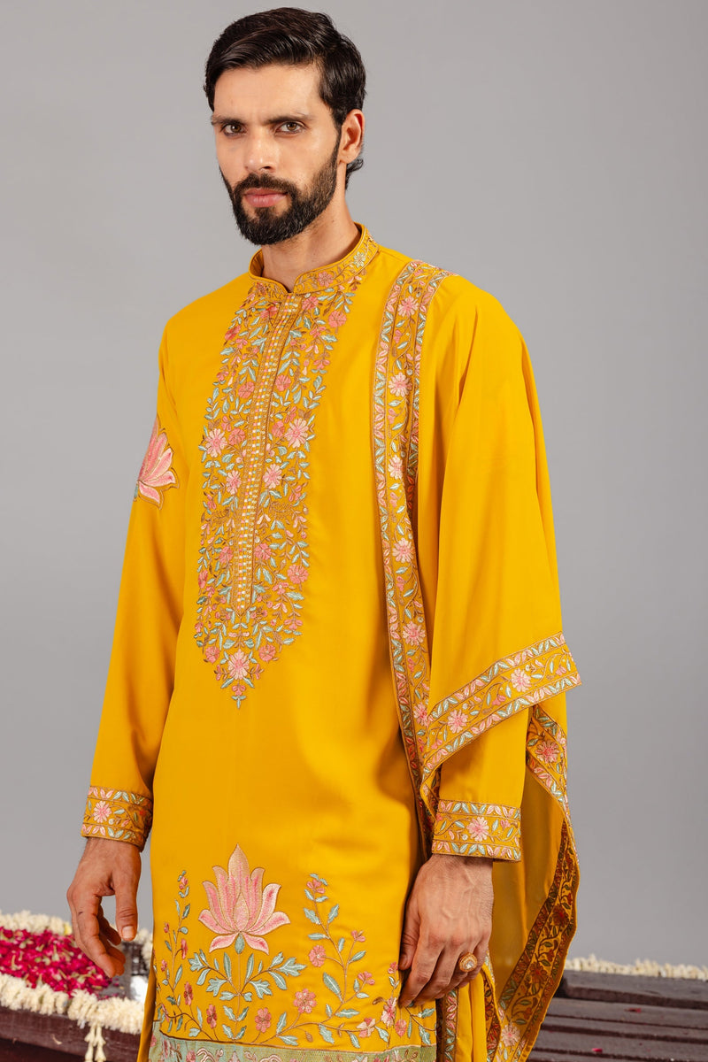 Royal Darbar Haldi Kurta Set