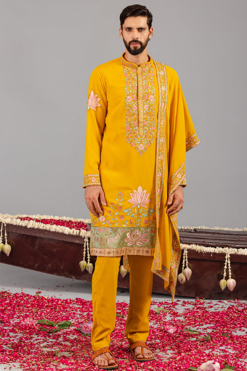 Royal Darbar Haldi Kurta Set