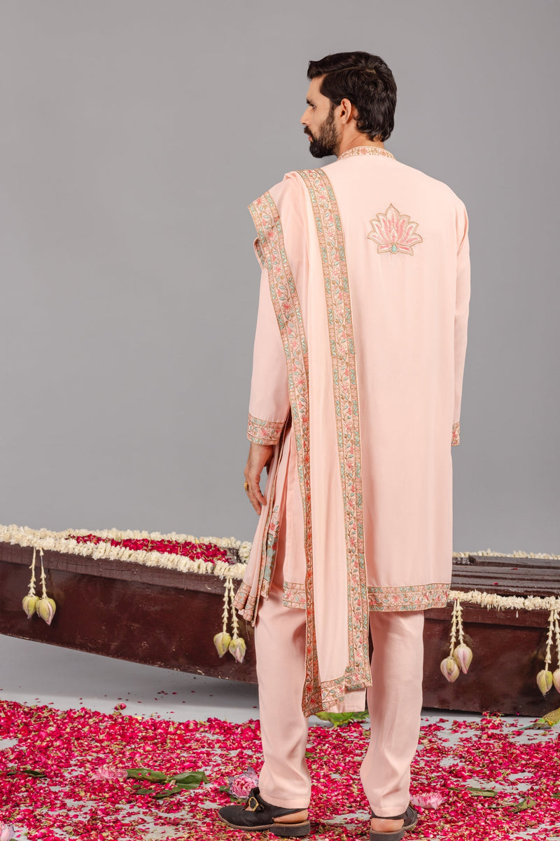 Royal Darbar Pink Kurta Set