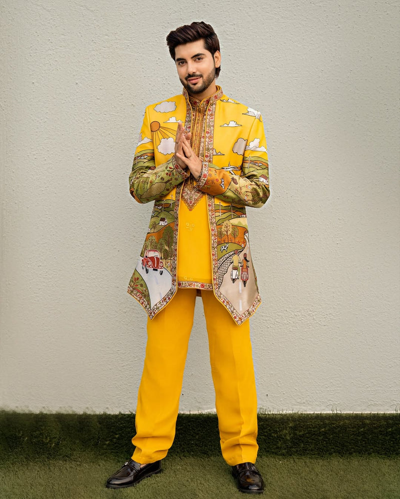 MOHIT KAPOOR IN MUSAFIR HALDI JOSDHPURI SET