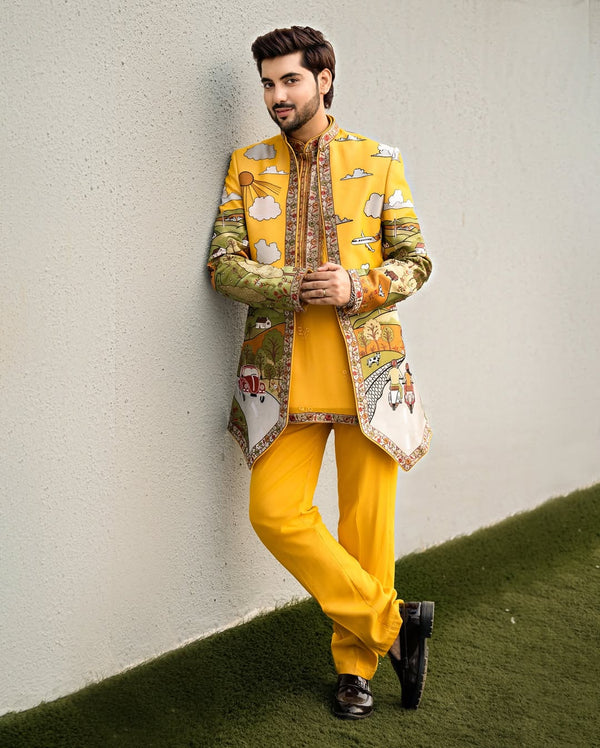 MOHIT KAPOOR IN MUSAFIR HALDI JOSDHPURI SET