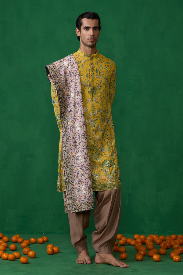 BIRD HALDI KURTA SET