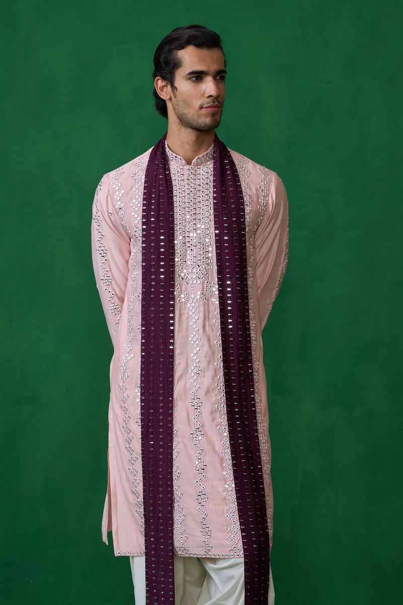DARPAN PINK KURTA SET