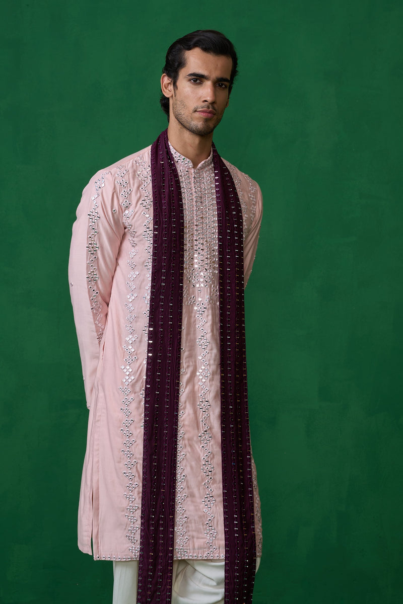 DARPAN PINK KURTA SET