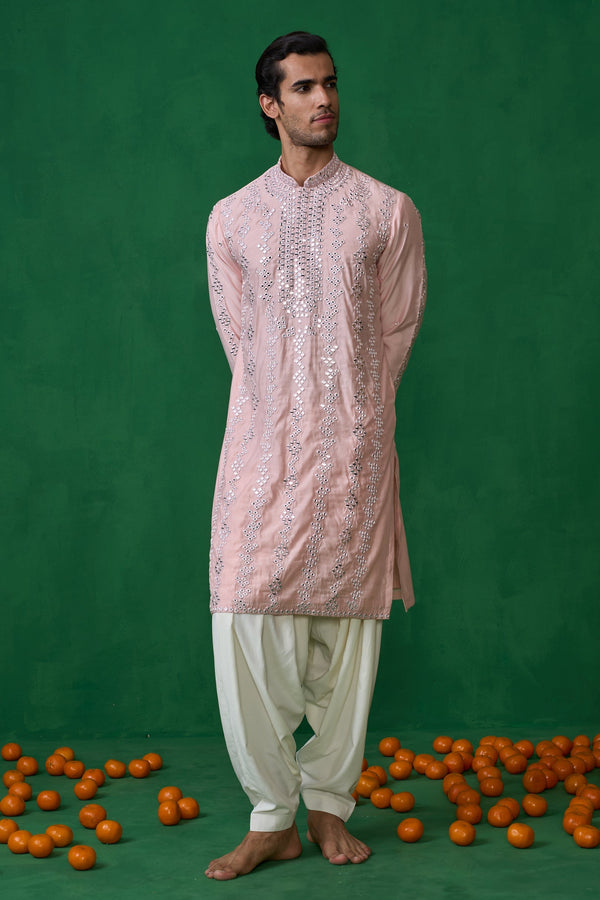 DARPAN PINK KURTA SET