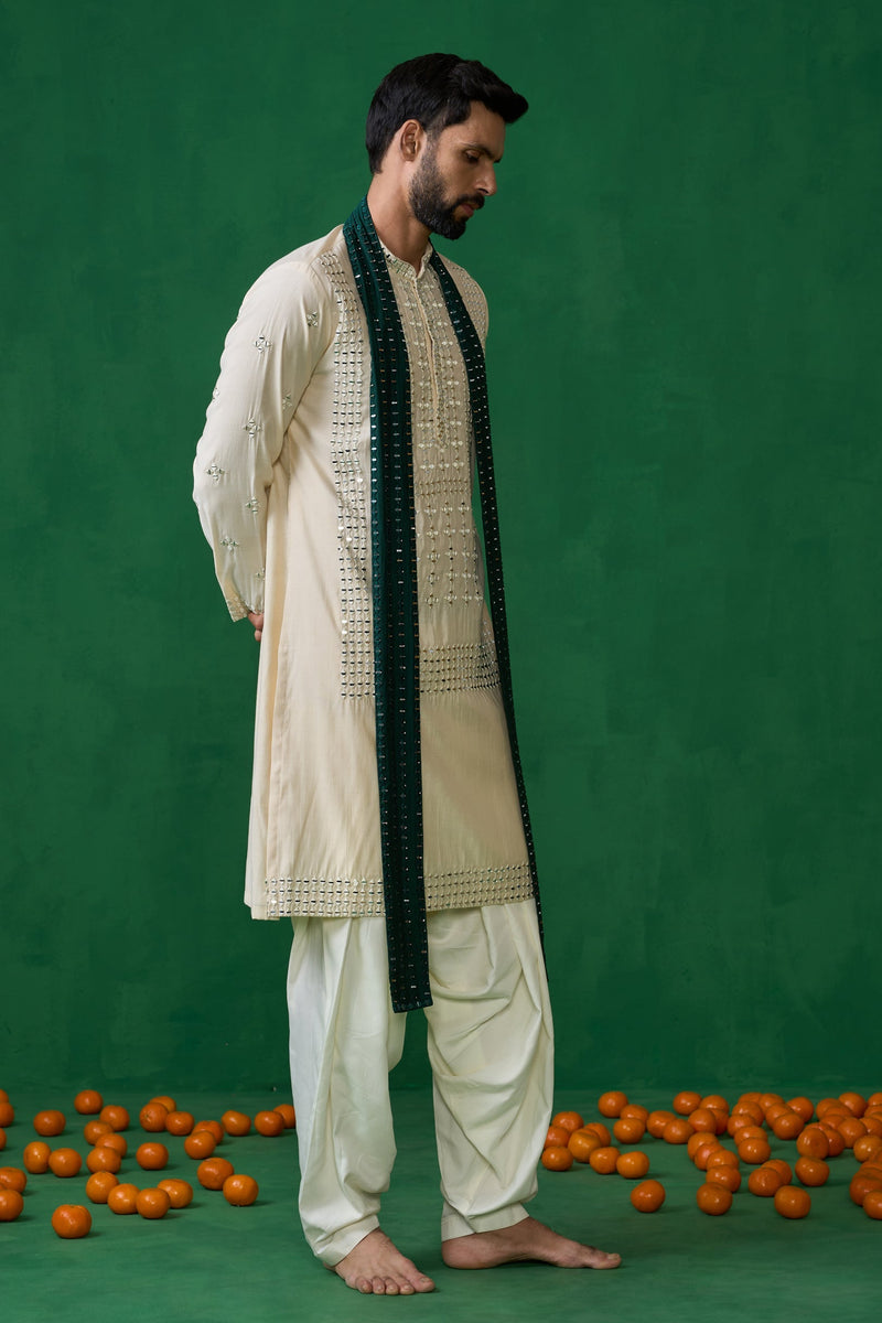 DARPAN BEIGE KURTA SET