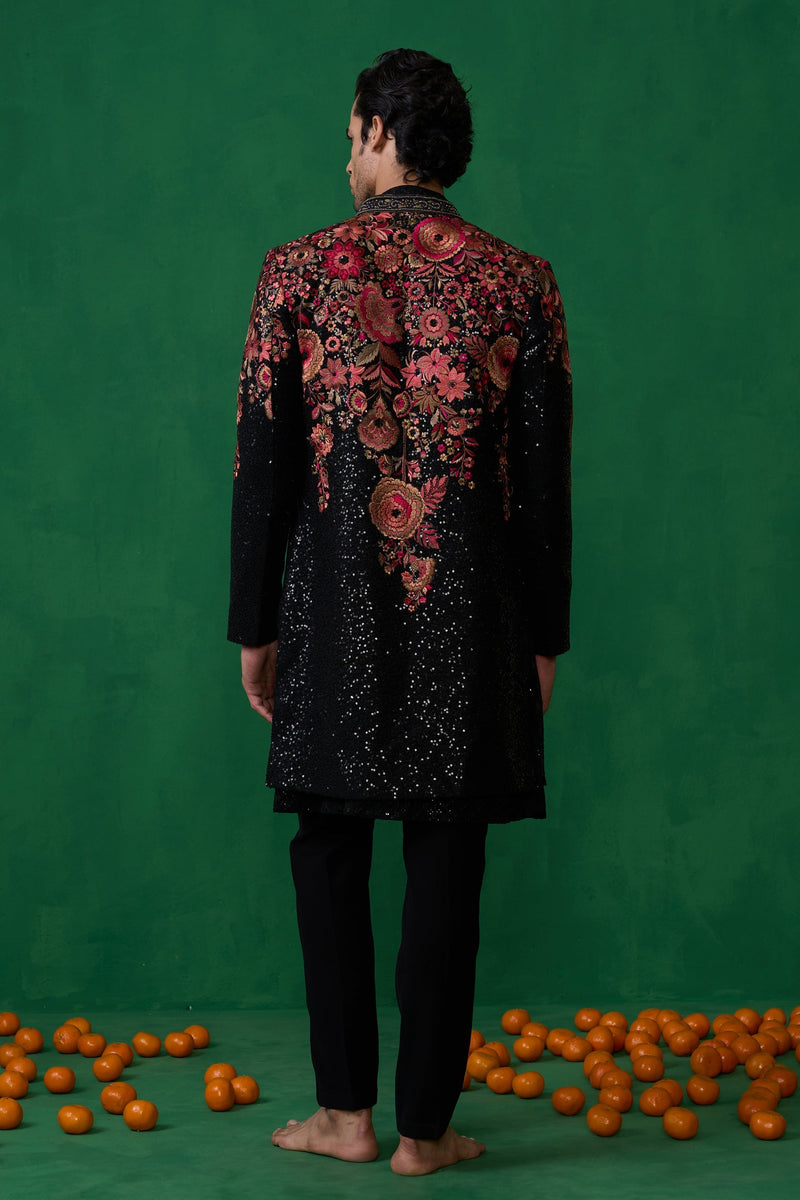 ROSE BLACK INDOWESTERN SET