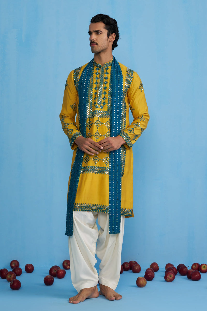 DARPAN HALDI KURTA SET