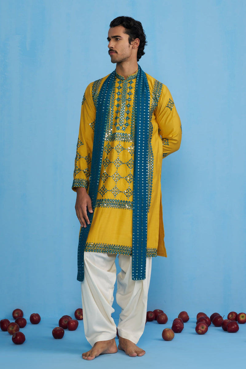DARPAN HALDI KURTA SET