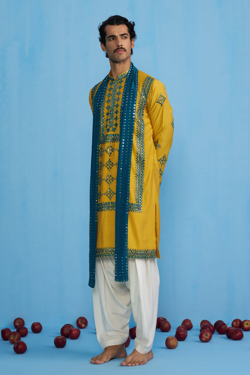 DARPAN HALDI KURTA SET