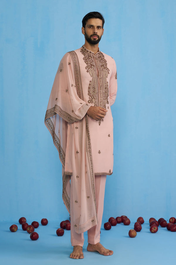 ARABIC PINK KURTA SET