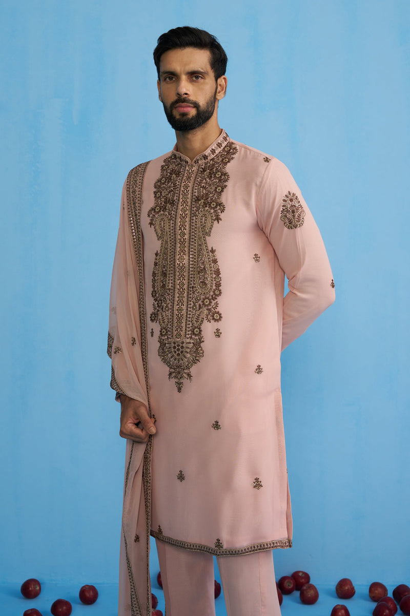 ARABIC PINK KURTA SET