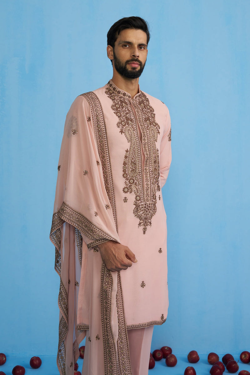ARABIC PINK KURTA SET