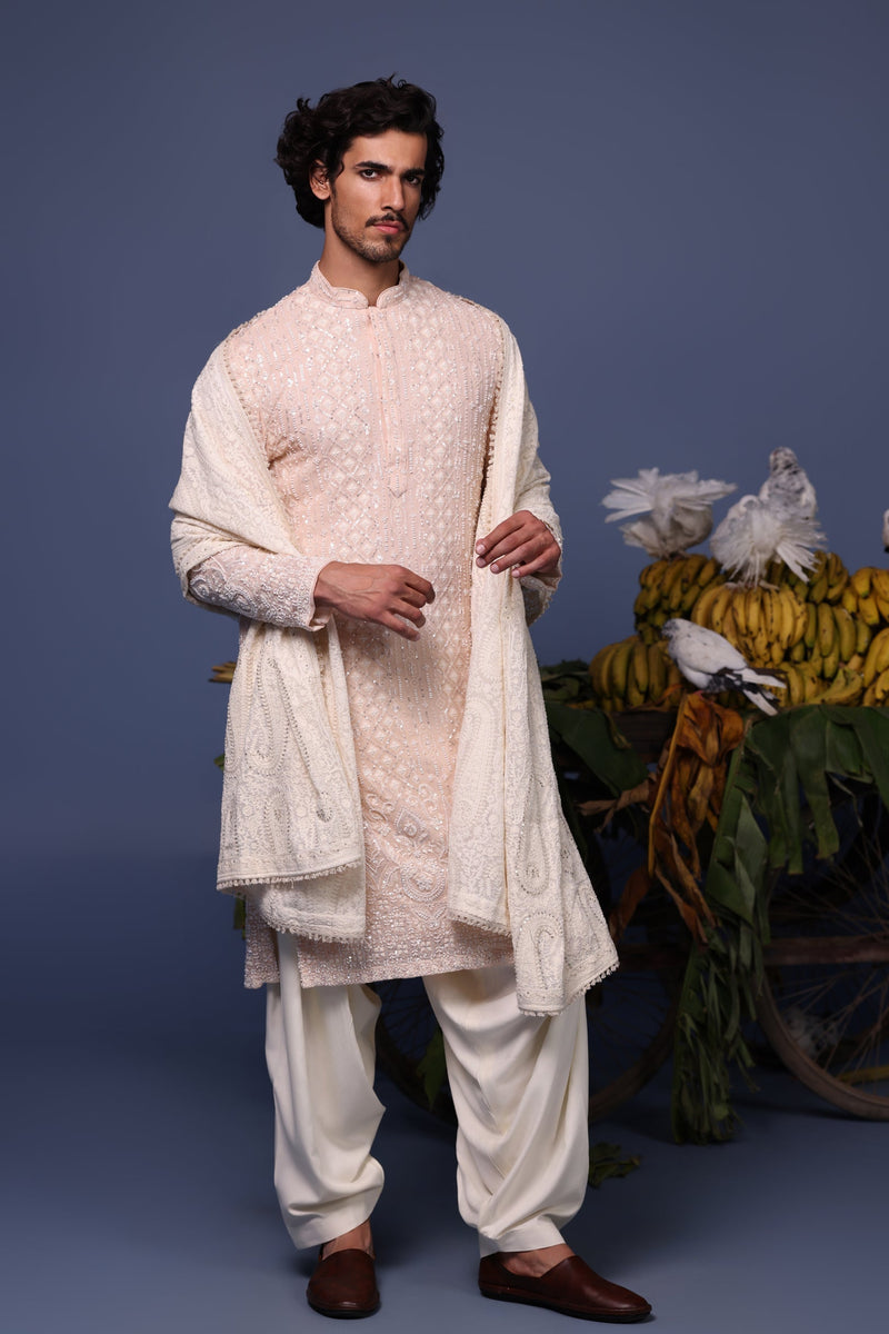Riaz Pink Kurta Set