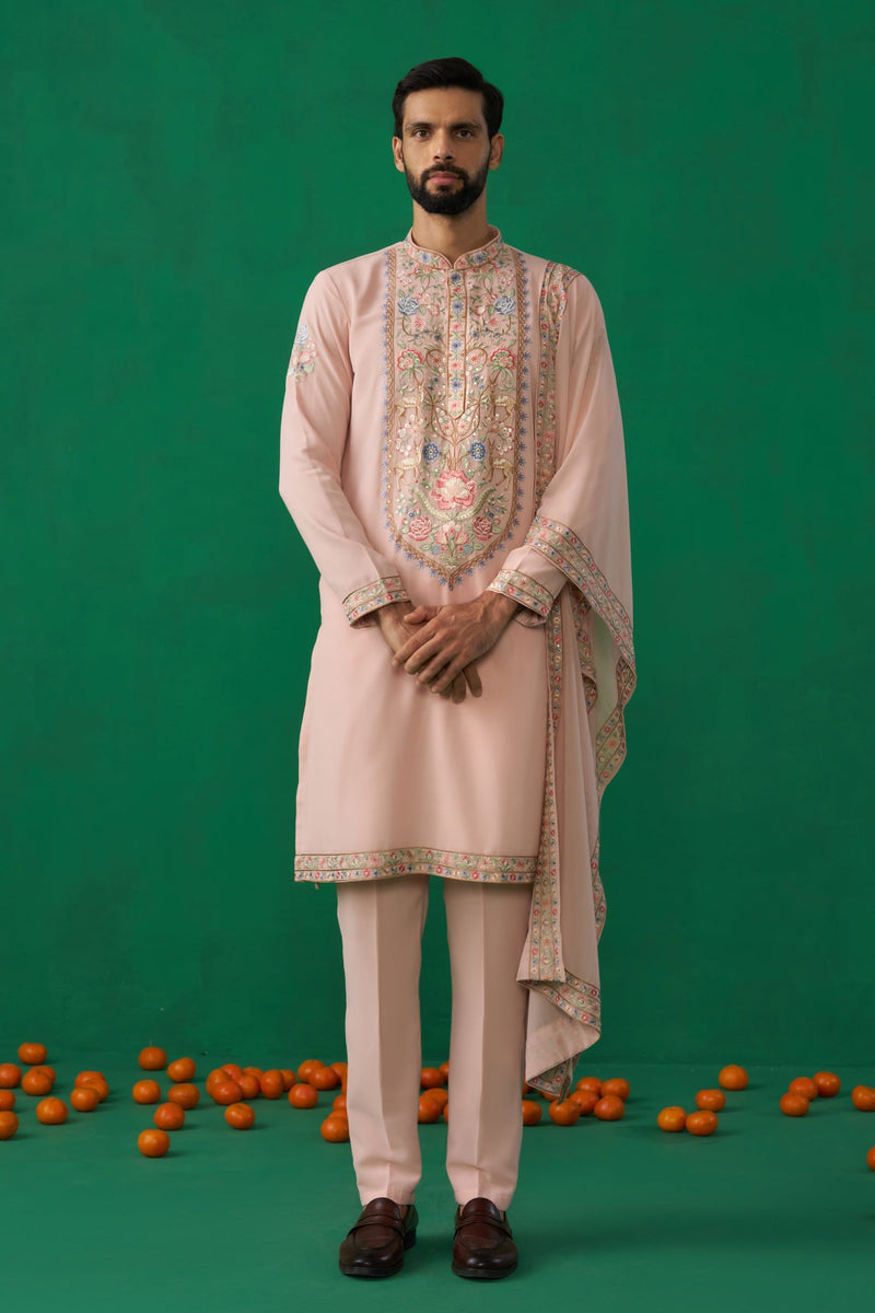 DEER PINK KURTA SET