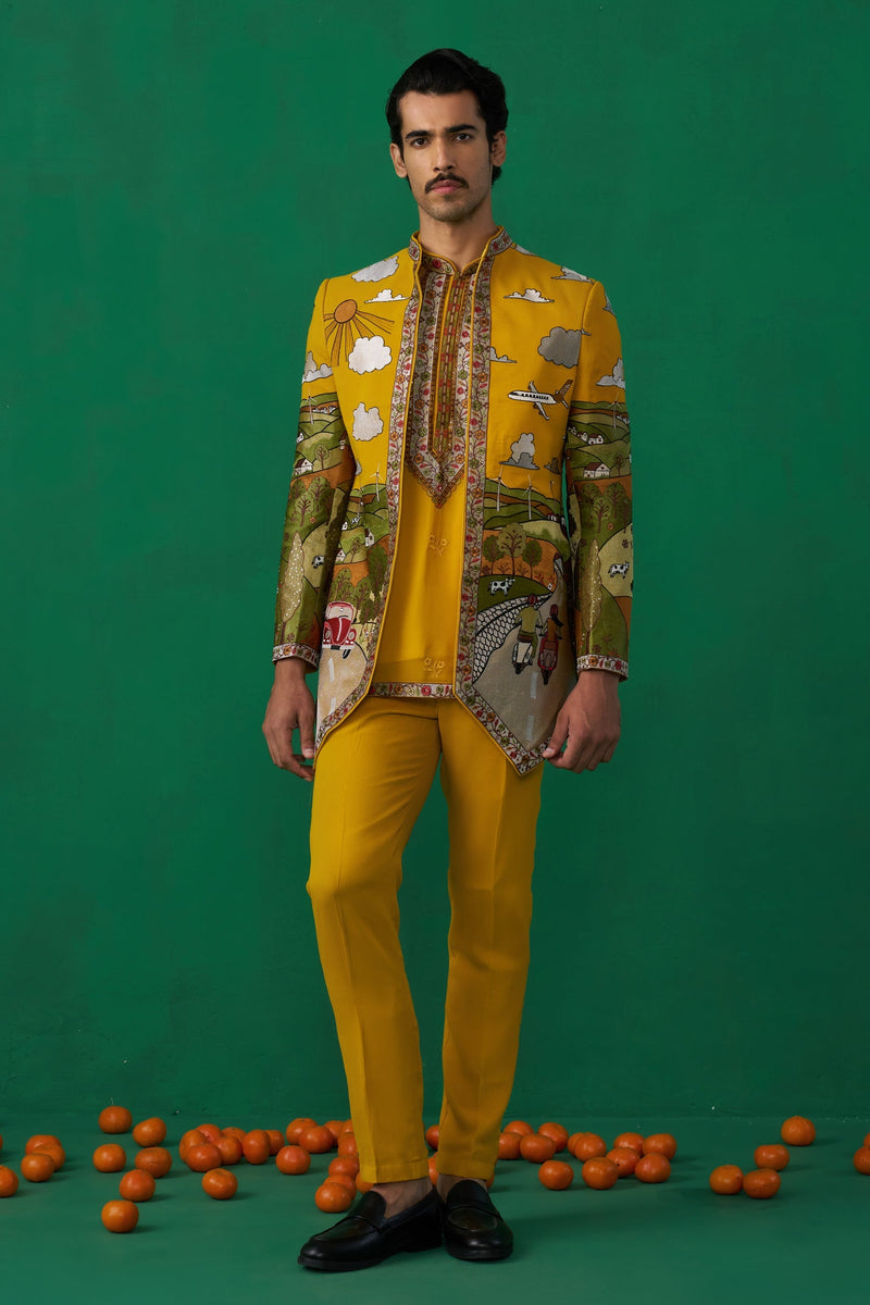 MOHIT KAPOOR IN MUSAFIR HALDI JOSDHPURI SET