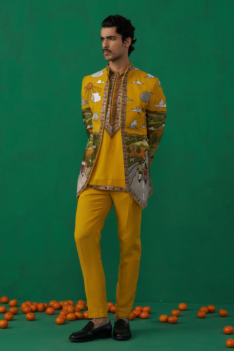 MOHIT KAPOOR IN MUSAFIR HALDI JOSDHPURI SET