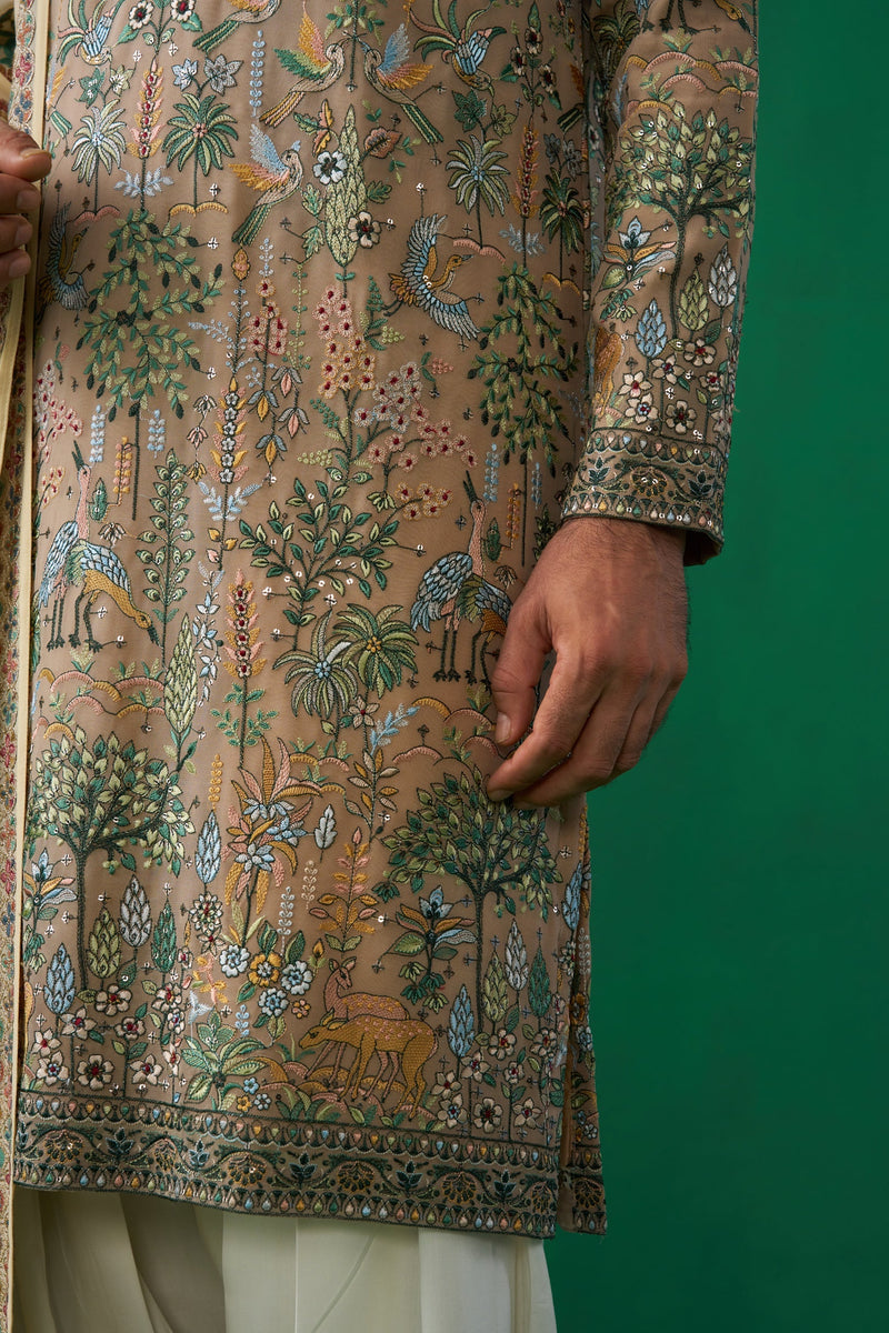 BIRD CHIKU KURTA SET