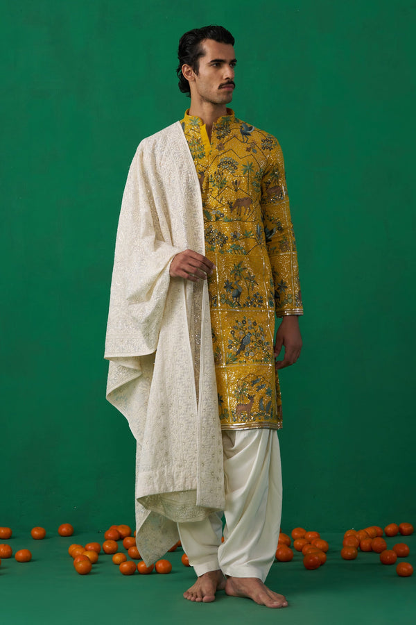 SWAN HALDI KURTA SET