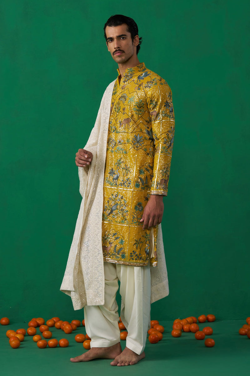 SWAN HALDI KURTA SET