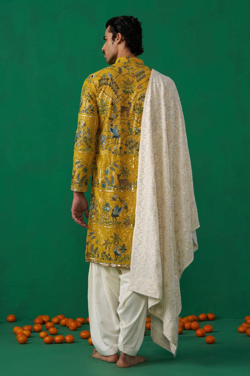 SWAN HALDI KURTA SET