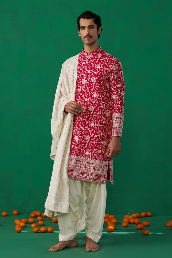 ROSE HOTPINK KURTA SET