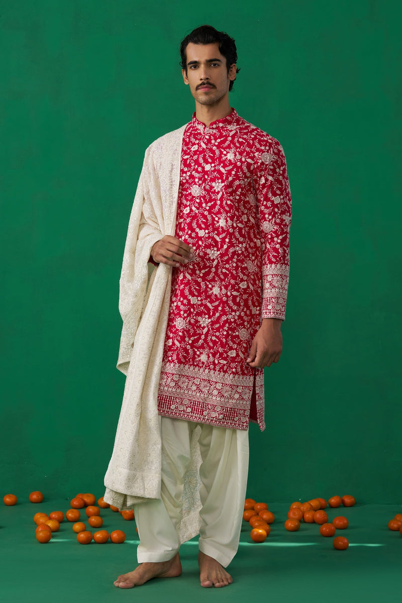 ROSE HOTPINK KURTA SET