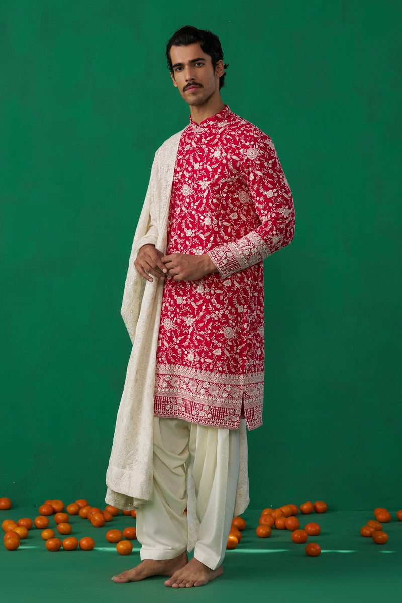 ROSE HOTPINK KURTA SET