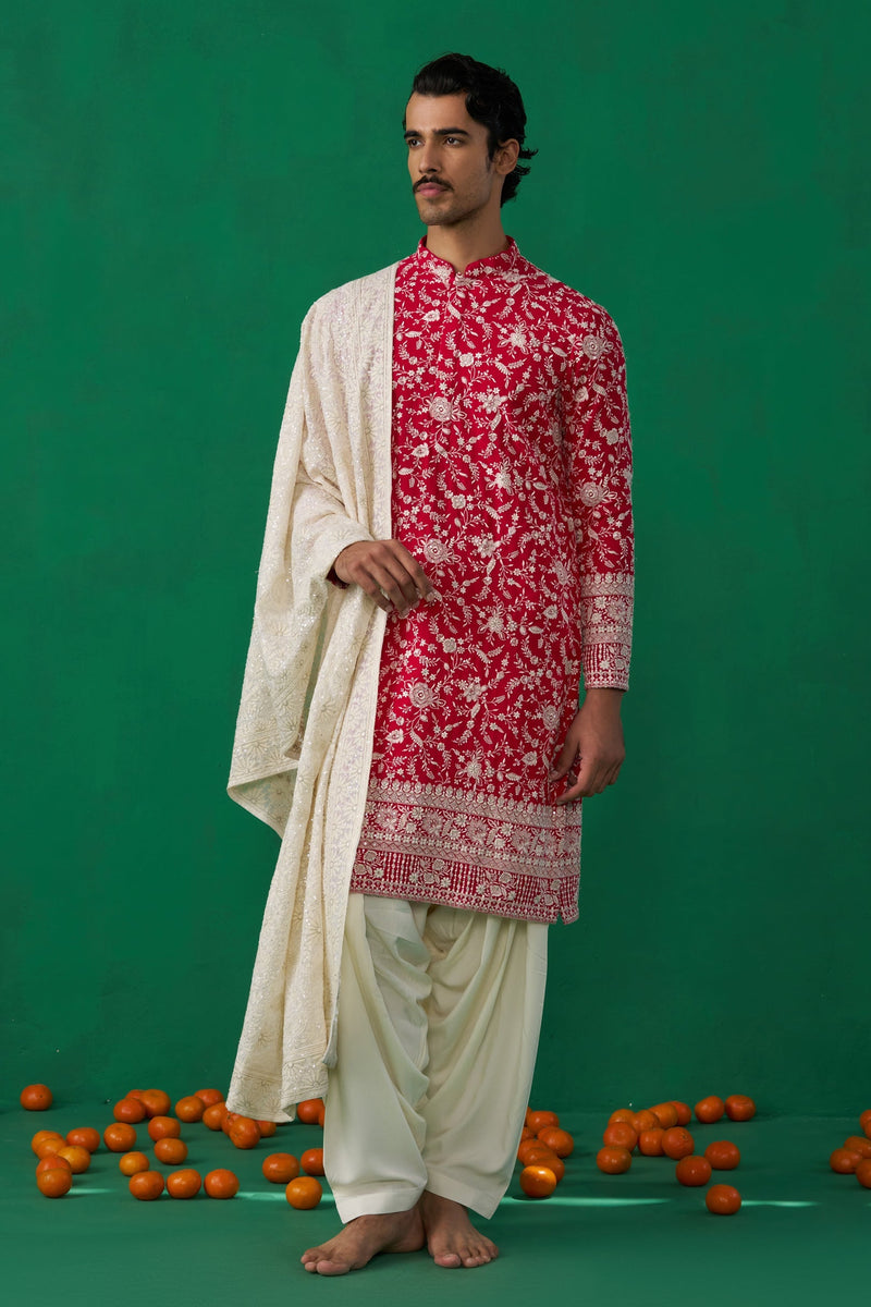 ROSE HOTPINK KURTA SET