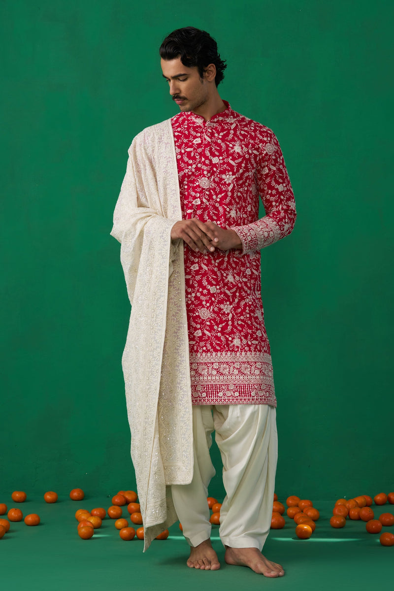 ROSE HOTPINK KURTA SET