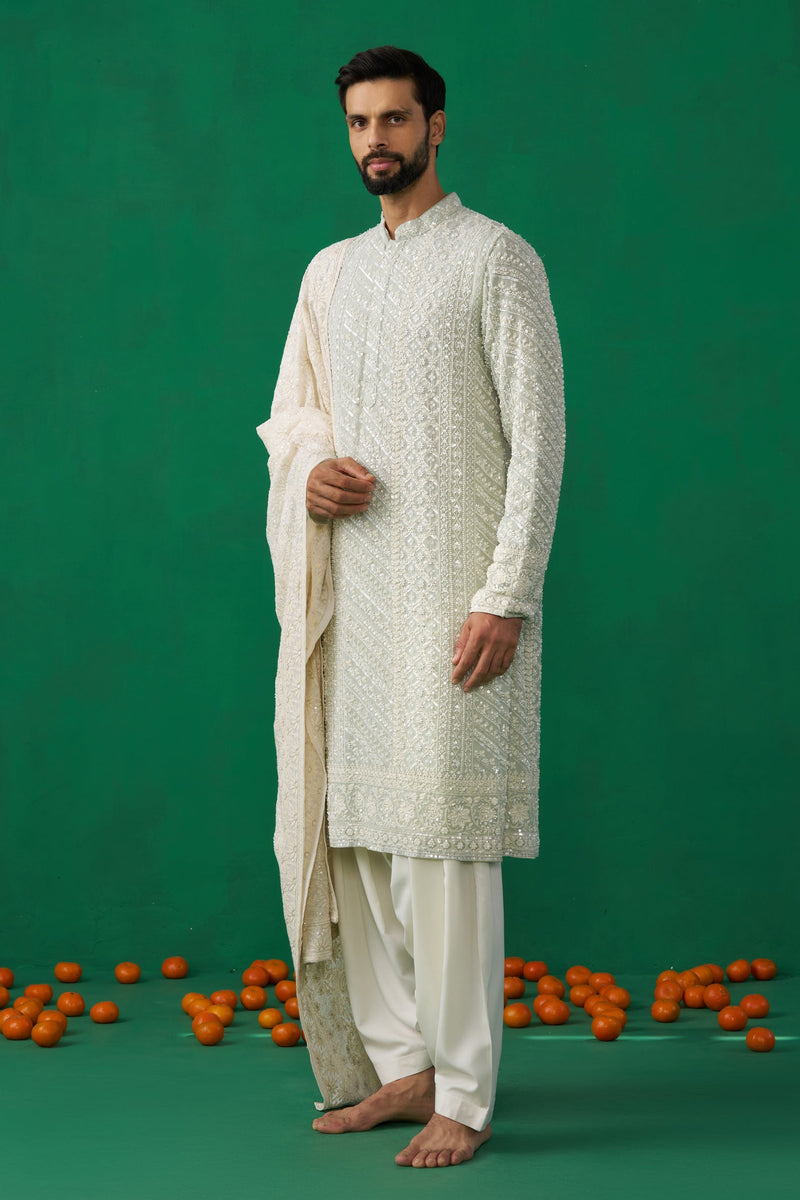 CUTDANA SKY KURTA SET