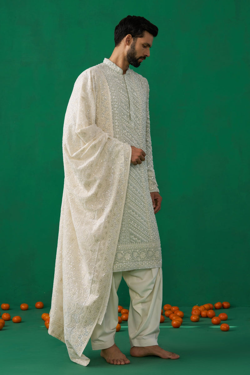 CUTDANA SKY KURTA SET