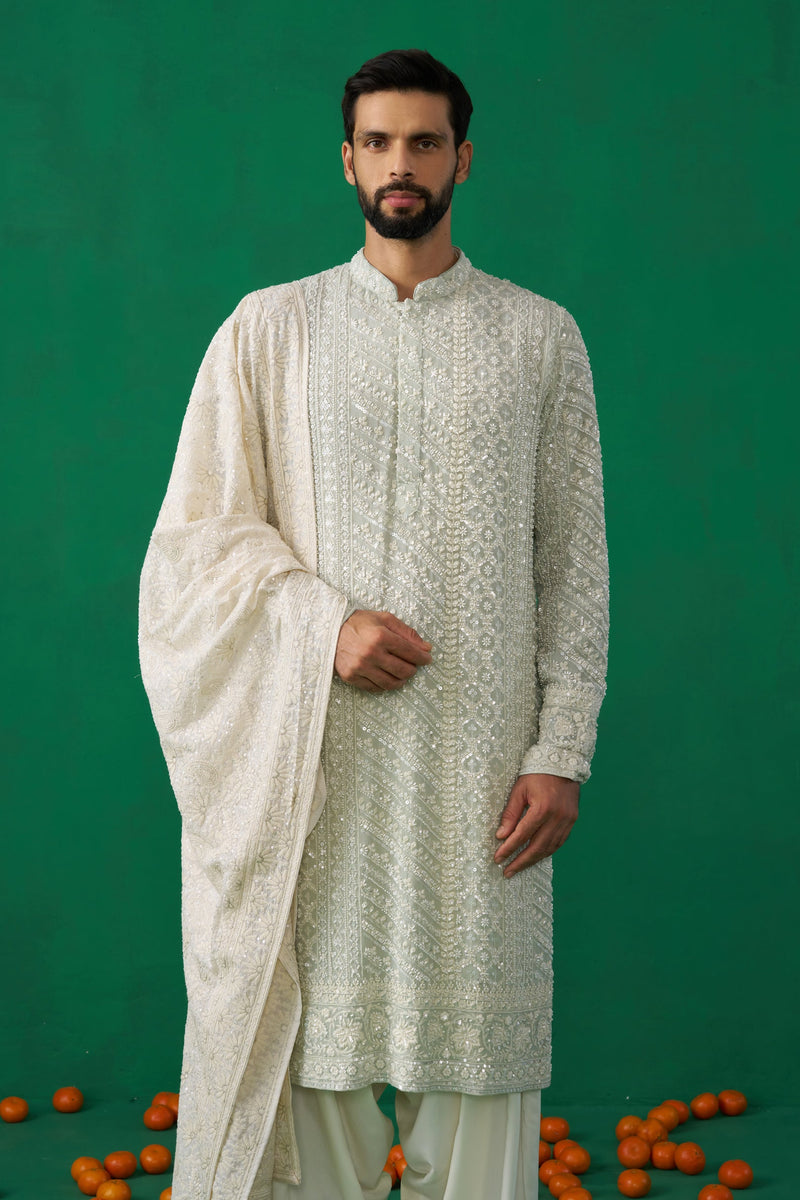 CUTDANA SKY KURTA SET