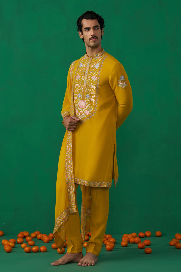 DEER HALDI KURTA SET